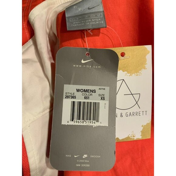 Nike Dark Coral Pink Lightweight Zip-Up Jacket W/ Snap Cuffs, Size XS, NWT! - Picture 11 of 11